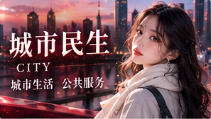 城市民生资讯观察主题画面