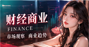 财经商业资讯观察主题画面
